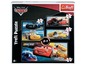 Trefl Puzzle-Set mit Cars-Motiv, mit Lightning McQueen, Cruz Ramirez und anderen Autos.