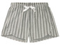 Gestreifte Schlafshorts mit Schleife