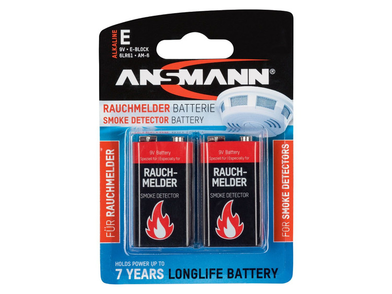 Gehe zu Vollbildansicht: ANSMANN Rauchmelder Batterien, mit 36 Bilster - Bild 2