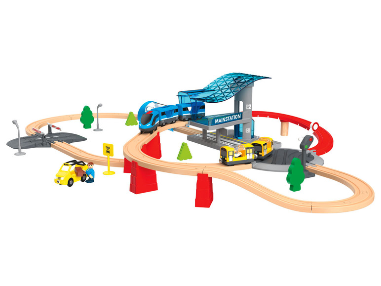 Gehe zu Vollbildansicht: Playtive City Express, aus Echtholz - Bild 1