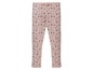 Rosa Leggings mit Herzchenmuster