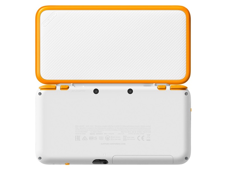 Gehe zu Vollbildansicht: Nintendo 2DS XL, NFC-Schnittstelle, DS- und 3DS kompatibel, weiß-orange - Bild 6