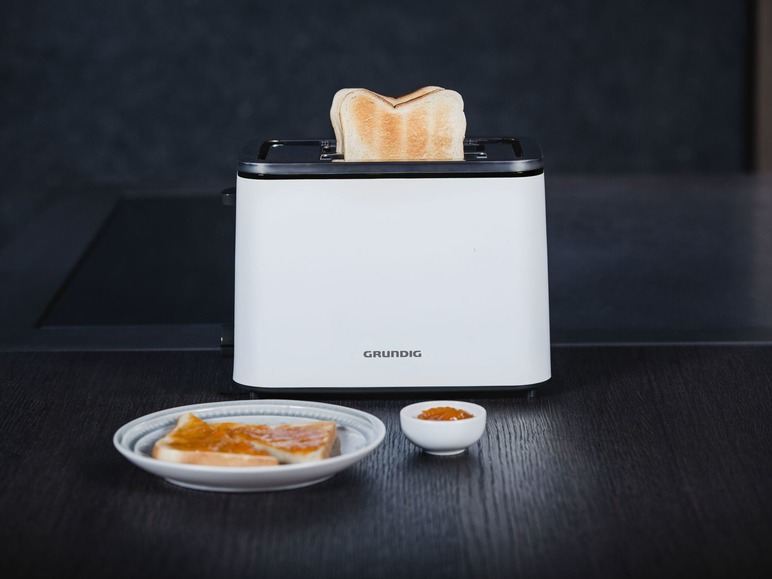 Gehe zu Vollbildansicht: Grundig Toaster »TA 5860«, 800 W, Bräunungsstufen 6, Krümelschublade - Bild 3