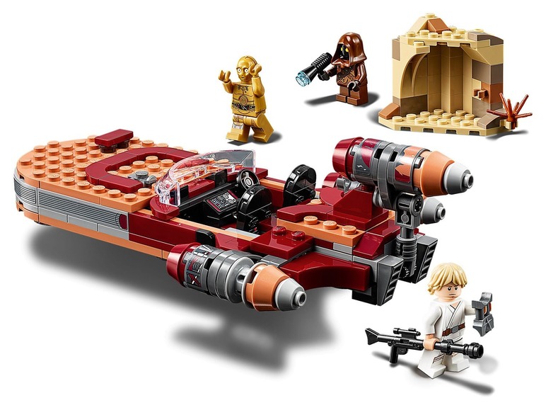 Gehe zu Vollbildansicht: LEGO® Star Wars™ 75271 »Luke Skywalkers Landspeeder™« - Bild 5