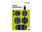 Goobay Kabelorganizer mit 3M-Klebeband.