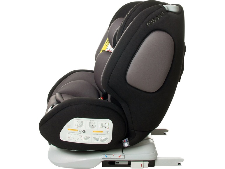 Gehe zu Vollbildansicht: Osann Kindersitz »One 360« mitwachsend, 360° drehbar, 10-fach höhenverstellbare Kopfstütze - Bild 55