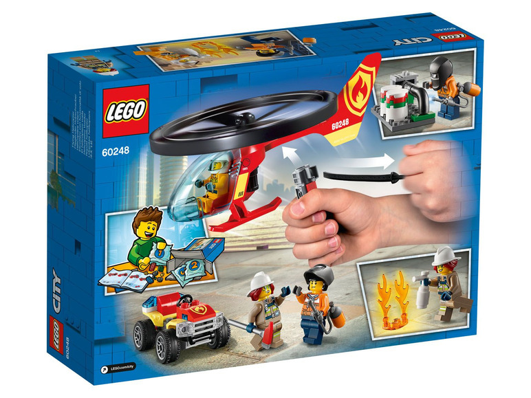 Gehe zu Vollbildansicht: LEGO® City 60248 »Einsatz mit dem Feuerwehrhubschrauber« - Bild 2