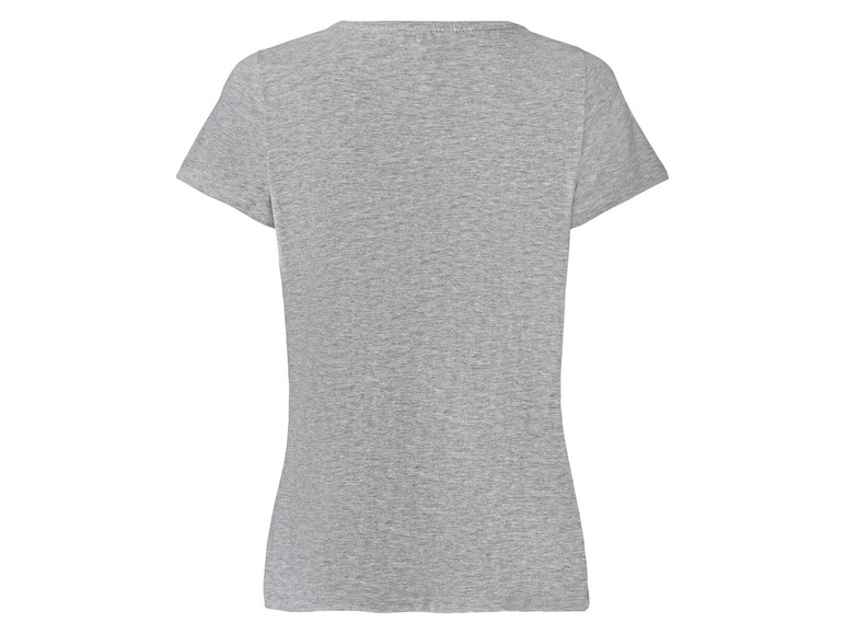 Gehe zu Vollbildansicht: esmara Damen T-Shirt, 2 Stück, mit weitem Rundhalsausschnitt - Bild 9