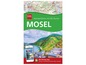 Wanderführer mit 68 Touren in der Mosel, mit einem Bild von einer Stadt mit Weinbergen.
