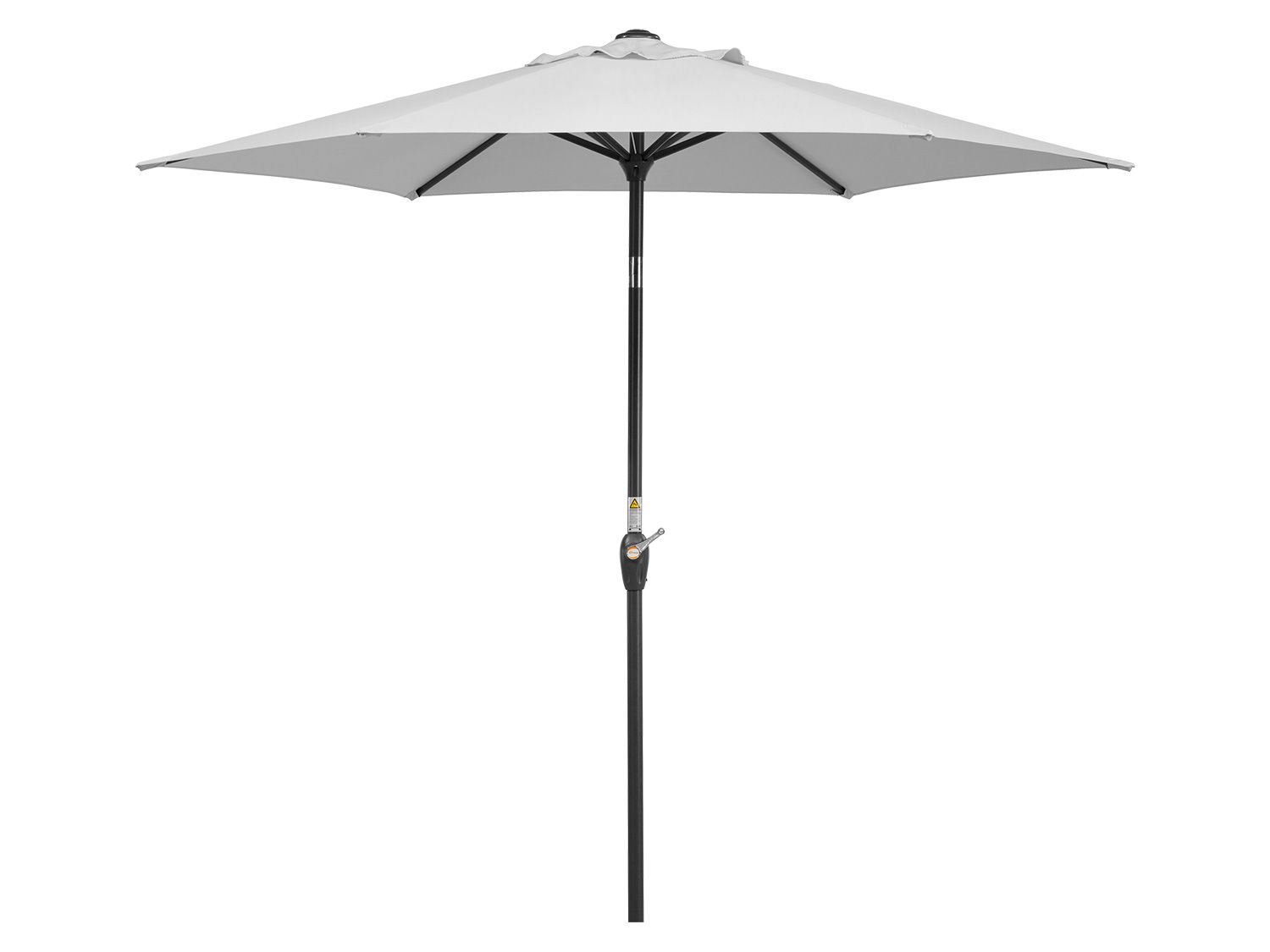 Schneider Marktschirm Bilbao 220/6 (Silbergrau) | 04000570080132