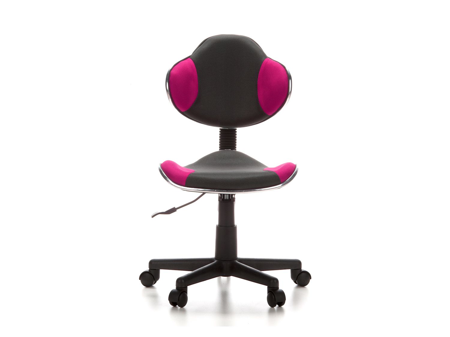 HJH OFFICE Kinderschreibtischstuhl / Kinderstuhl KIDDY GTI-2 (grau / pink) – Bild 3 von 4