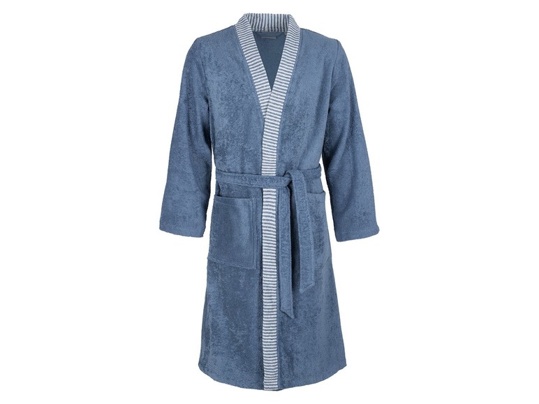 Gehe zu Vollbildansicht: Egeria Bademantel Herren «Bruno», Kimono, reine Baumwolle, verschiedene Größen - Bild 10