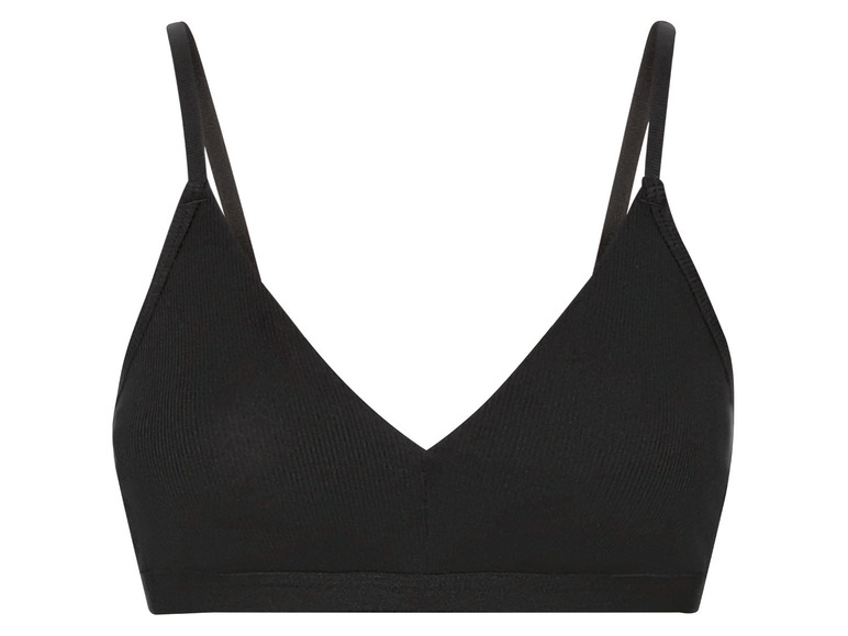 Go to full screen view: ESMARA® women's soft bra, rib quality - Image 2
