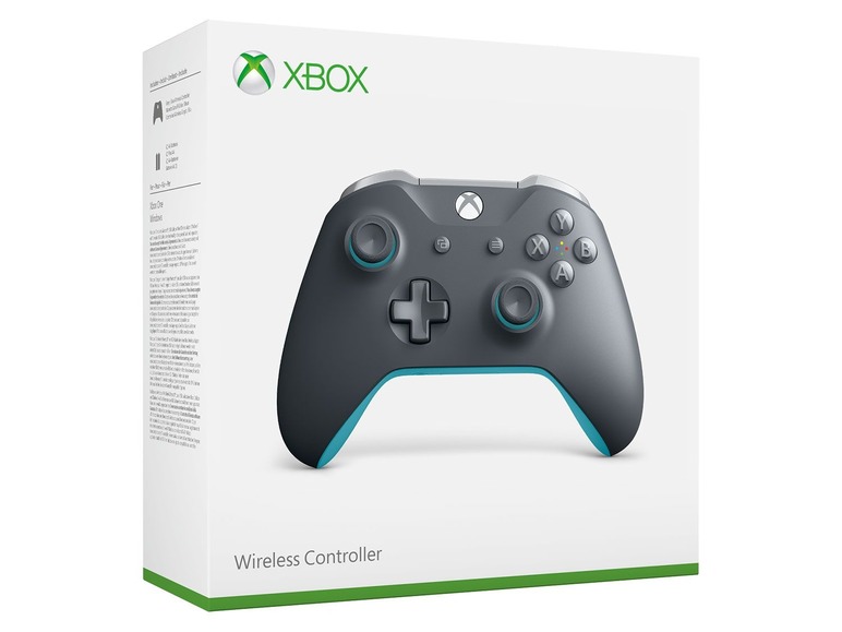Gehe zu Vollbildansicht: Microsoft Xbox Wireless Controller Grey/Blue - Bild 6