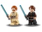 LEGO Star Wars Minifiguren von Obi-Wan Kenobi und Anakin Skywalker.