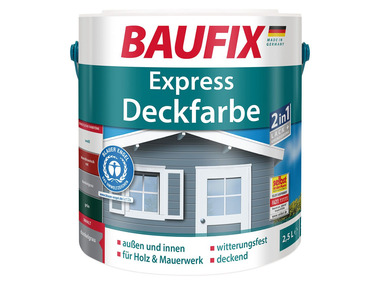BAUFIX Express Deckfarbe, 2,5 Liter