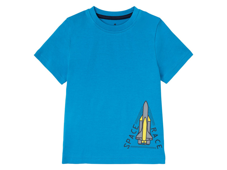 Gehe zu Vollbildansicht: lupilu 2 Kleinkinder Jungen T-Shirts, mit Print - Bild 23