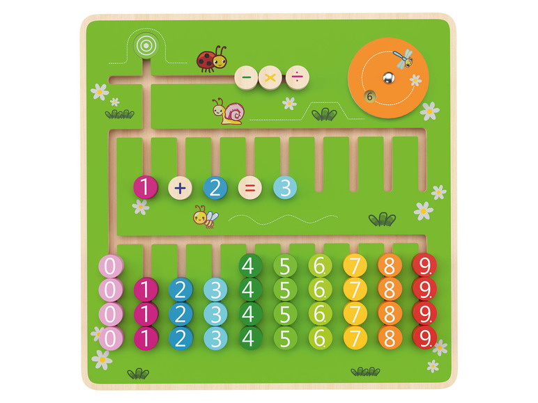 Gehe zu Vollbildansicht: PLAYTIVE® Holzspielzeug Rechenset »Montessori« - Bild 5
