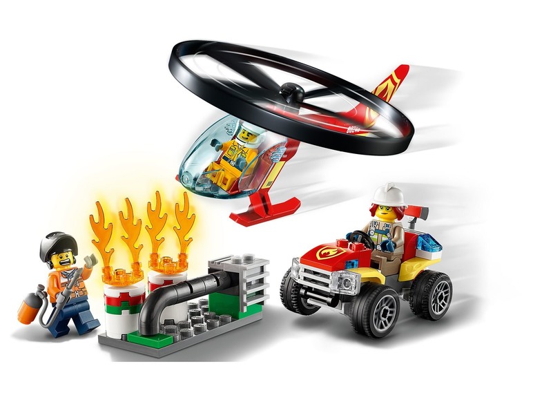 Gehe zu Vollbildansicht: LEGO® City 60248 »Einsatz mit dem Feuerwehrhubschrauber« - Bild 3