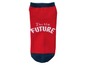 Rote Socke mit dem Schriftzug 'I'm the Future'