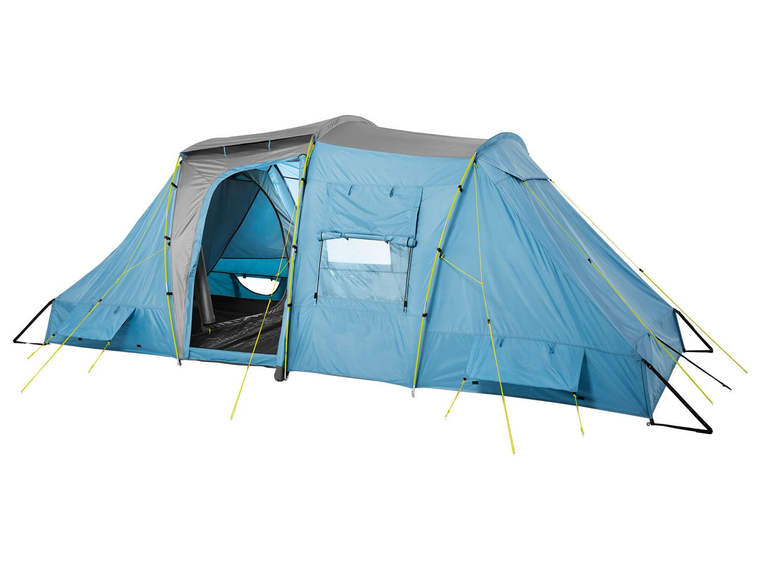 CRIVIT® 2-Personen Zelt aufblasbar mit Pumpe Campingzelt Kuppelzelt 2-Mann 