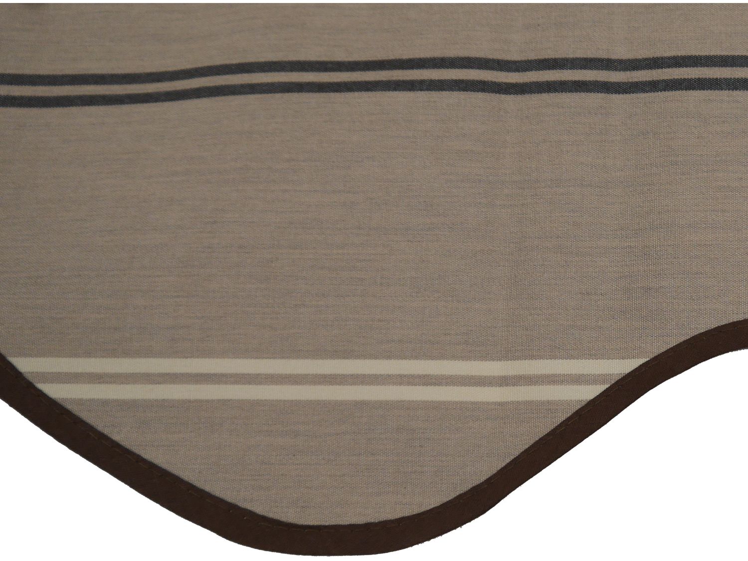 Thumbnail - Angerer Klemmmarkise (beige mit Nadelstreifen braun, 350 cm breit)