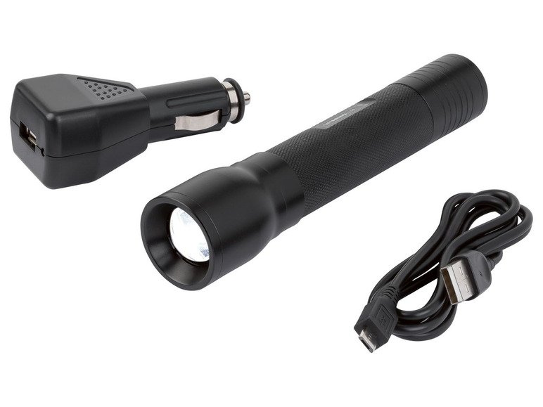 Gehe zu Vollbildansicht: LIVARNO LUX® Taschenlampe, mit 3 Leuchtfunktionen - Bild 4