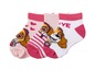 Drei Paar Socken mit Paw Patrol-Motiv.