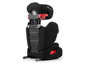 Ein schwarzer Kinderkraft Autositz für Kinder.