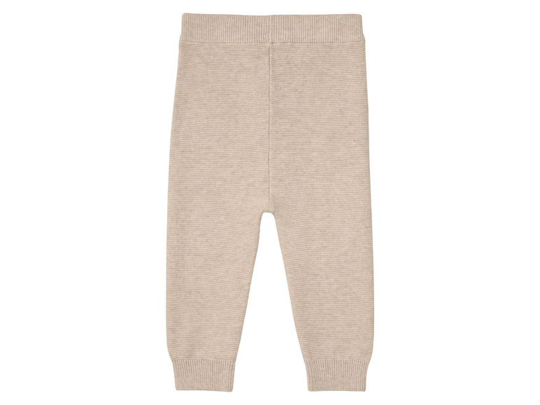 Beige Strickhose für Babys