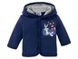 Ein blauer Baby-Hoodie mit Bugs Bunny und dem Schriftzug 'Biggest hug ever'.