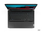 Ein schwarzer Lenovo Ideapad Gaming Laptop.