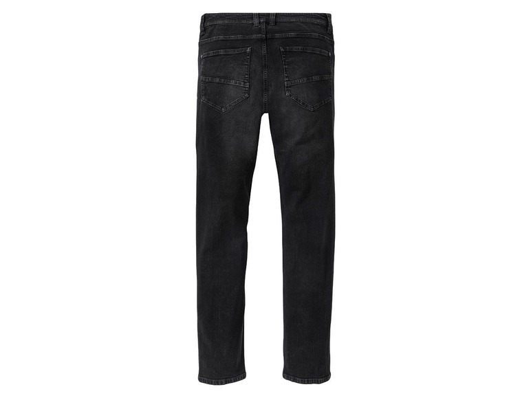 Gehe zu Vollbildansicht: LIVERGY® Jeans Herren, Slim Fit, 5-Pocket-Style, mit Knopfverschluss, hoher Baumwollanteil - Bild 14
