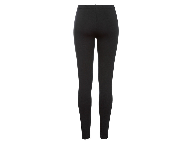 Schwarze Leggings für Damen.