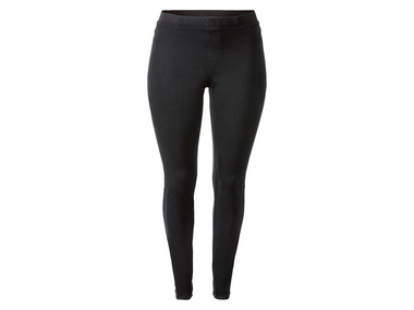 esmara® - Damen Thermo-Jeggings, mit aufgesetzten Gesäßtaschen (schwarz, 48) 