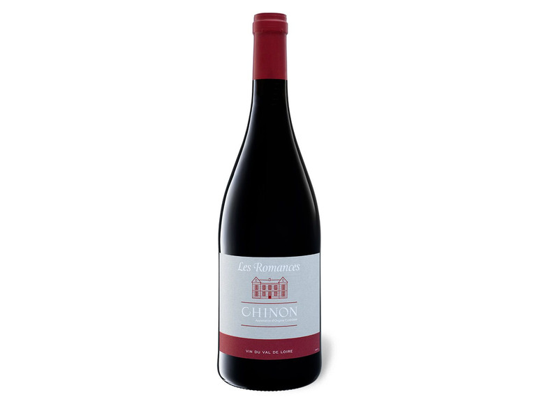 AOC trocken, Romances Rotwein Chinon 2018 Les