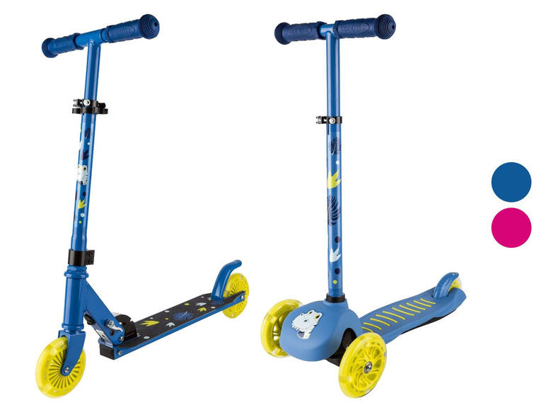 Gehe zu Vollbildansicht: PLAYTIVE® Kinder Scooter, mit LED-Rollen - Bild 1