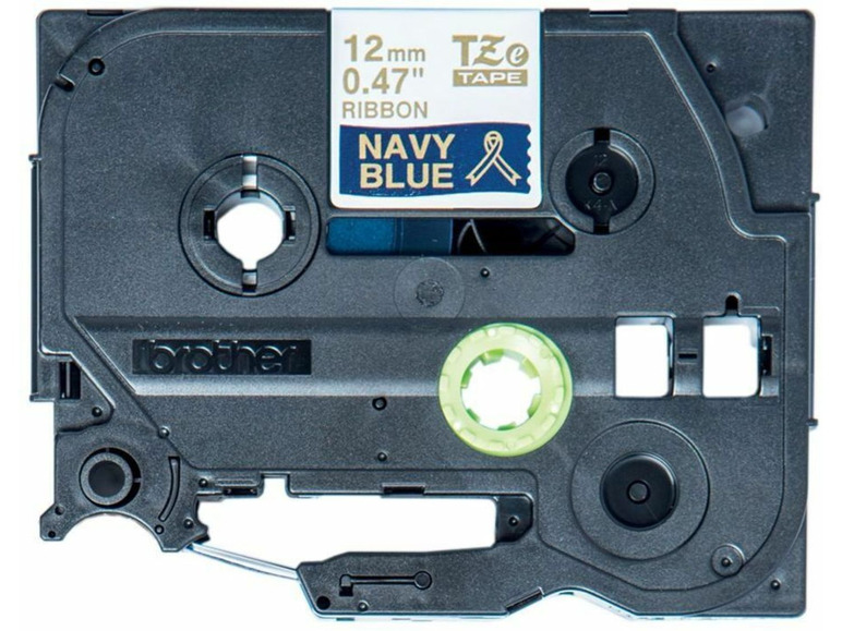 Brother TZe-Bandkassette in Marineblau.