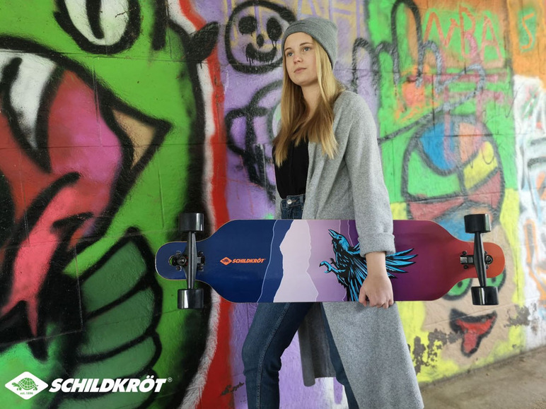 Gehe zu Vollbildansicht: Schildkröt Longboard »Freeride 41" God Feather« - Bild 4