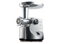 Eine silberne Kenwood PRO 1600 Fleischmühle.