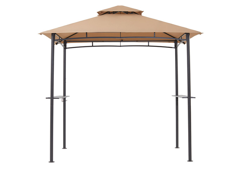 Gehe zu Vollbildansicht: Grasekamp BBQ Grillpavillon, mit einem Doppel Dach System - Bild 15
