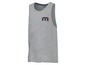 Ein graues Tanktop mit dem Mistral-Logo.