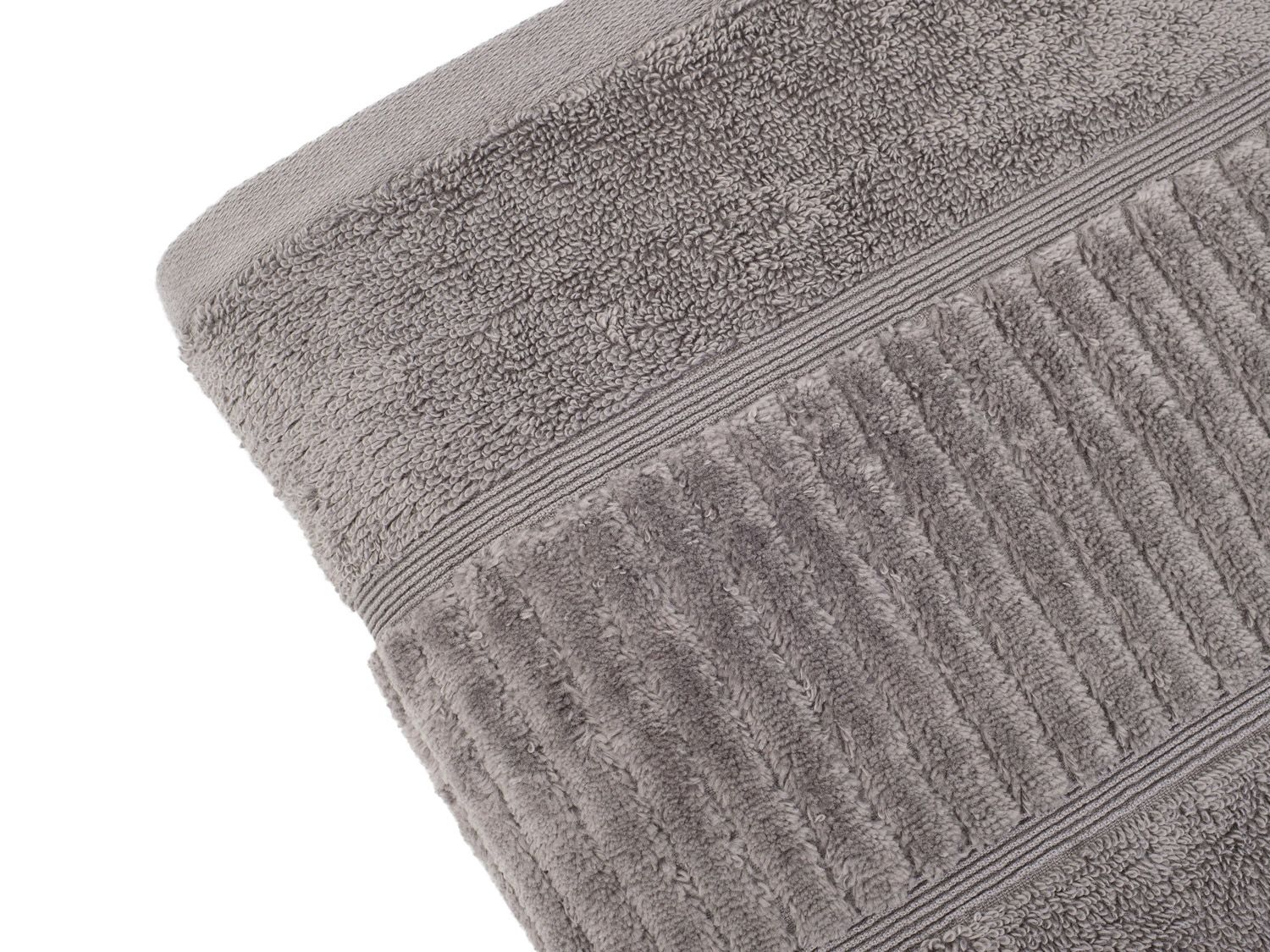 Thumbnail - Gözze Badetuch Bio 100 x 150 cm (Silber)