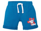 Blaue Shorts mit Paw Patrol-Aufdruck.