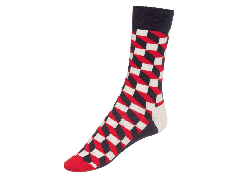 Gehe zu Vollbildansicht: Happy Socks Socken, 3 Paar, mit Baumwolle und Elasthan - Bild 5