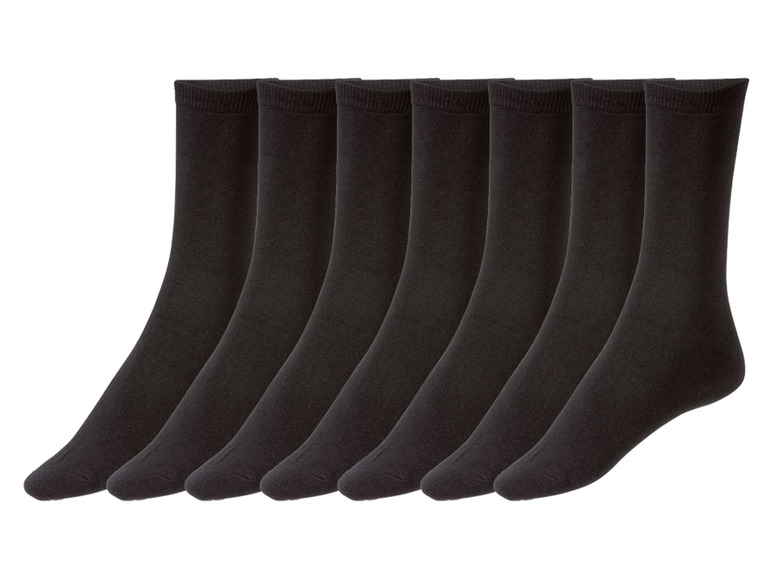 Gehe zu Vollbildansicht: esmara Damen Socken, 7 Paar, mit Bio-Baumwolle - Bild 2