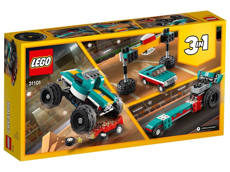 Gehe zu Vollbildansicht: LEGO® Creator 31101 »Monster-Truck« - Bild 2