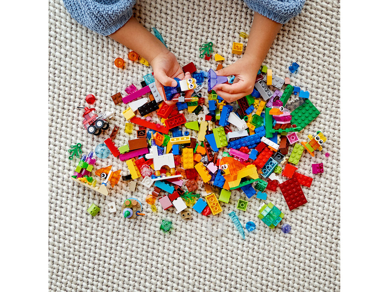 Gehe zu Vollbildansicht: LEGO® Classic 11013 »Kreativ-Bauset mit durchsichtigen Steinen« - Bild 6