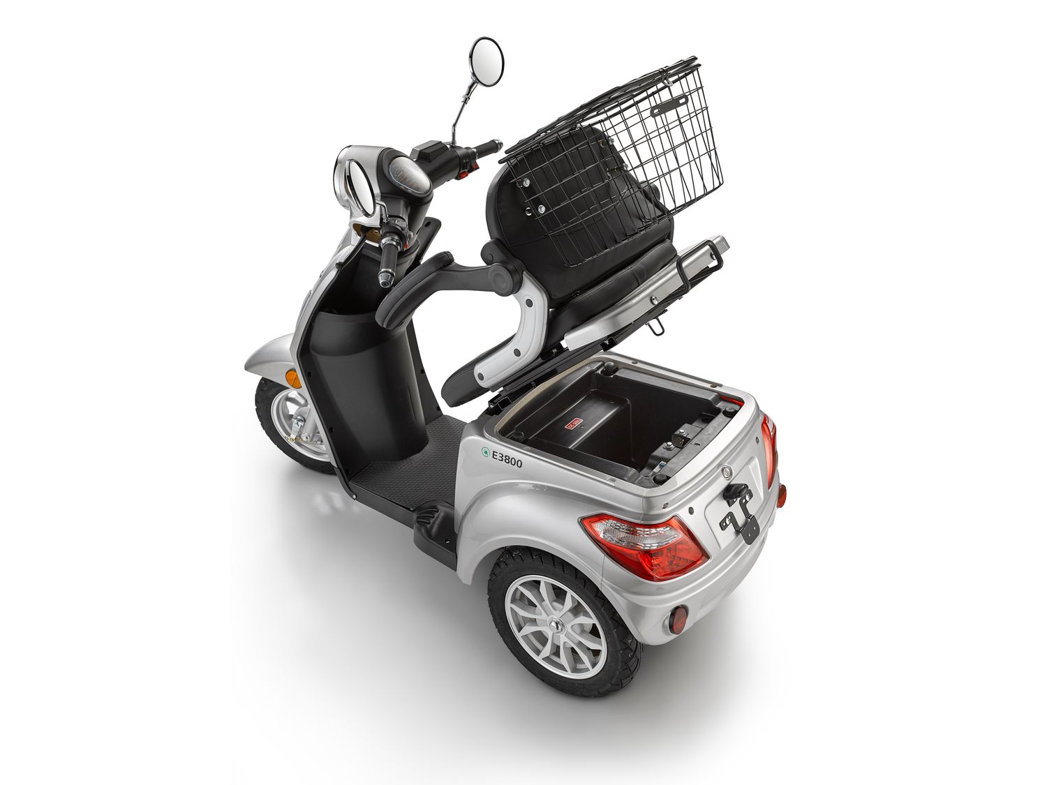 Thumbnail - Luxxon Elektro Dreirad E3800 (Silber)