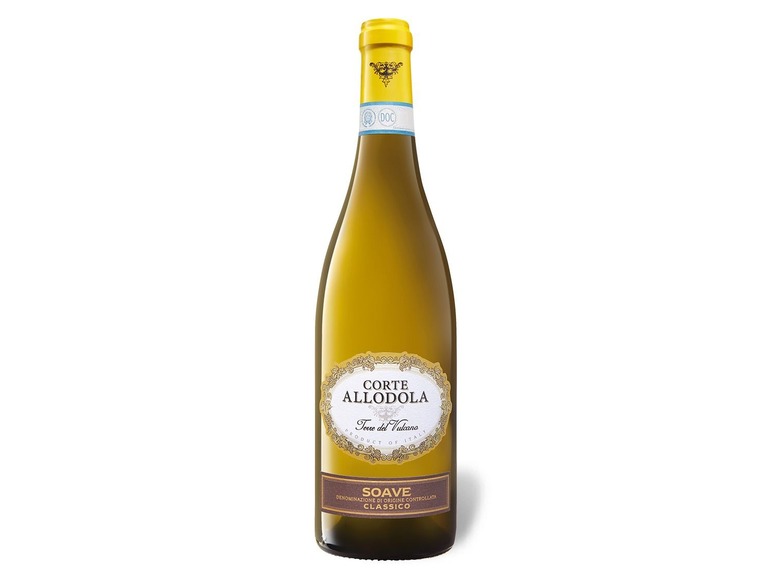 Gehe zu Vollbildansicht: Corte Allodola Terre del Vulcano Soave Classico DOC trocken, Weißwein 2021 - Bild 1
